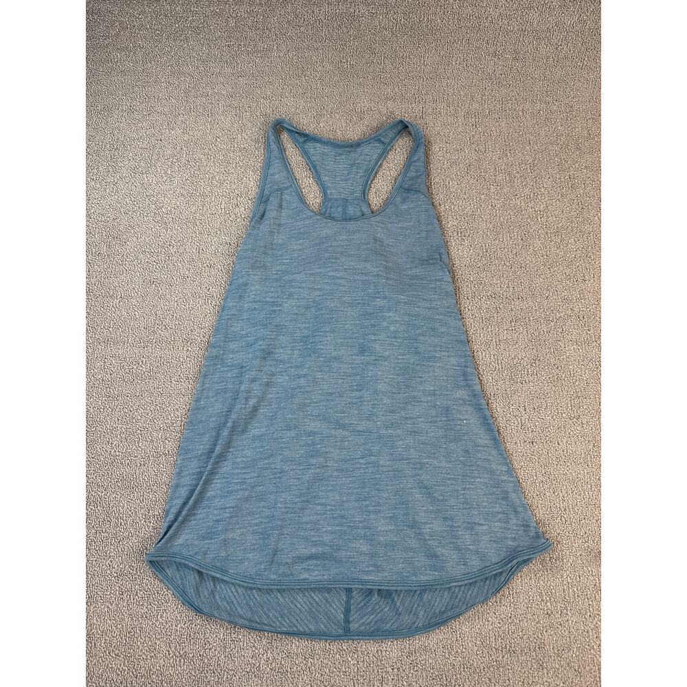 Women's Blue Racerback Tank Top